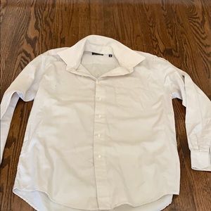 men’s cream button up